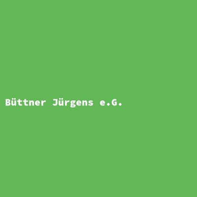 Hersteller: Büttner Jürgens e.G.