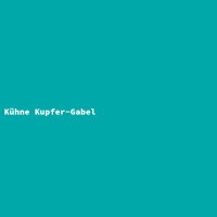 K&uuml;hne Kupfer-Gabel