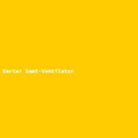 Harter Samt-Ventilator