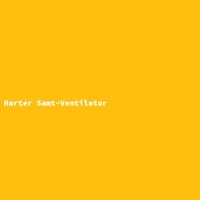 Harter Samt-Ventilator