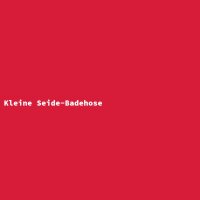 Kleine Seide-Badehose
