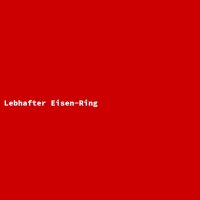 Lebhafter Eisen-Ring