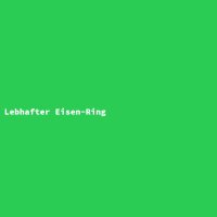 Lebhafter Eisen-Ring