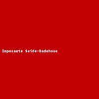 Imposante Seide-Badehose