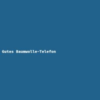 Gutes Baumwolle-Telefon